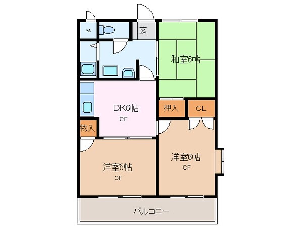 マンション青山1988の物件間取画像